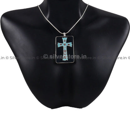 Silver Pendant Of Cross Pendant