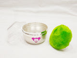 Silver Powder Box For Baby - With Puff Bis Hallmarked Gifts