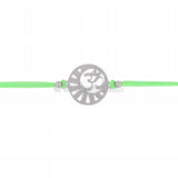 Silver Rakhi For Brother-Om Pattern-R15