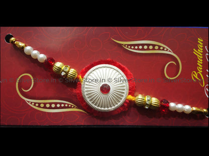 Silver Rakhi For Brother - R17