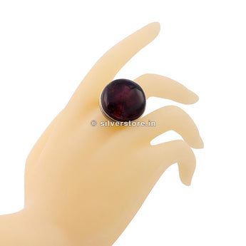 Silver Ring - Semi Precious Stone