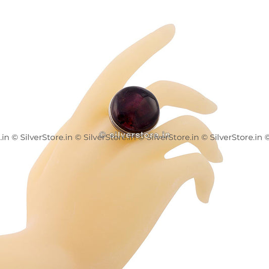 Silver Ring - Semi Precious Stone