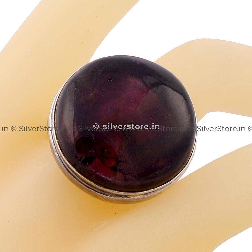 Silver Ring - Semi Precious Stone