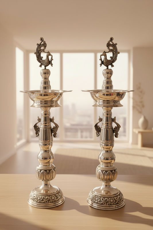 silver-samay-diya-925-16-inches-height