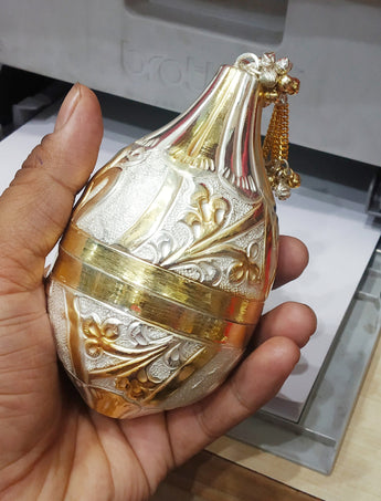 Silver Shreefal - Coconut Pooja Item