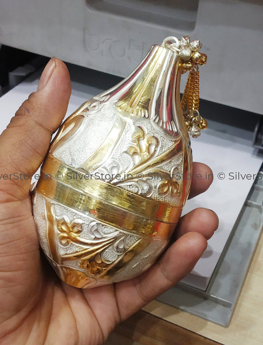 Silver Shreefal - Coconut Pooja Item