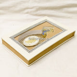 Silver Shreenathji Coin For Gift - 10 Grams Gangajamna With Velvet Gift Box