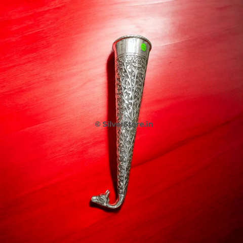 Silver Shringi - 8’’ length