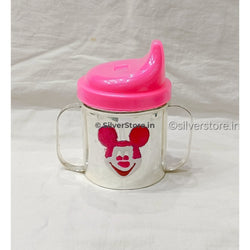 Silver Sipper For Baby -925 Silver - Pink Colour
