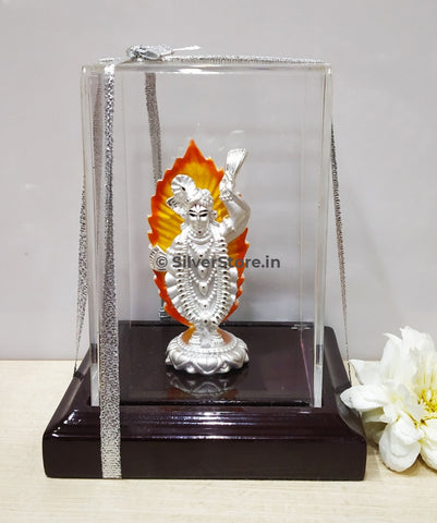 Buy INTERNATIONAL GIFT® Silver Plated Radha Krishna Idol with Velvet Box  Online at Low Prices in India - Amazon.in