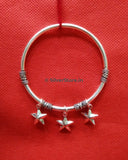 Silver Star Charm Bracelet