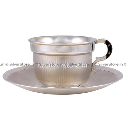 Silver Tea Cup Plate Designer Silverware