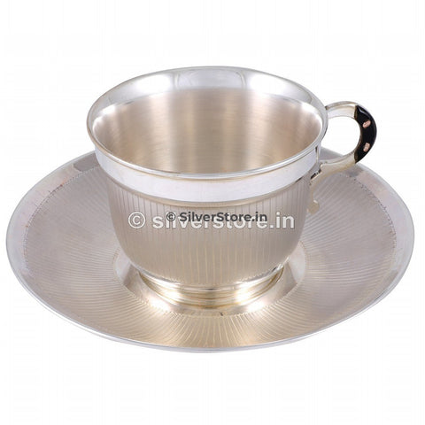 Silver Tea Cup Plate Designer Silverware