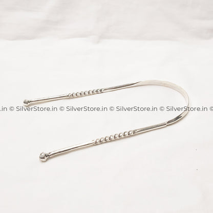 Silver Tongue Cleaner - Uliya Jibi 925 Purity Every Day Use