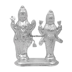 Silver Vishnu / Laxmi Idol