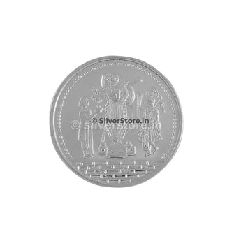 Srinathji Silver Coin - 999 Fine Coin