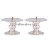 Sterling Silver Candle Holders