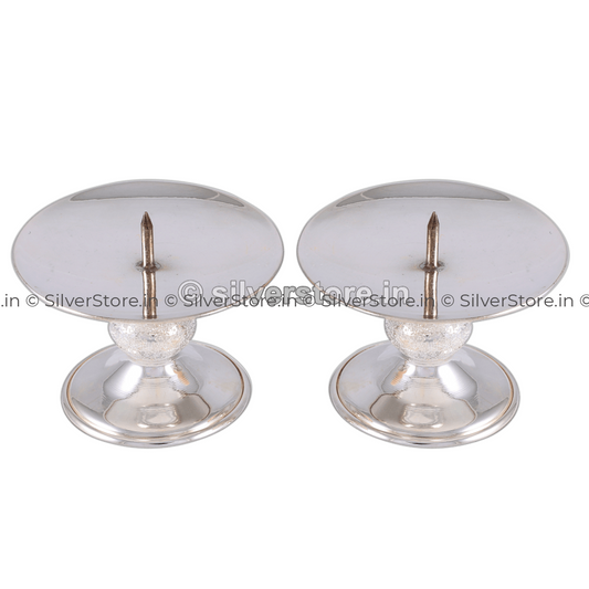 Sterling Silver Candle Holders