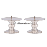 Sterling Silver Candle Holders